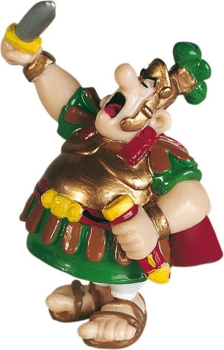 Asterix: Plastoy - Mini Figure Centurione Con La Spada Altezza 6,6 Cm
