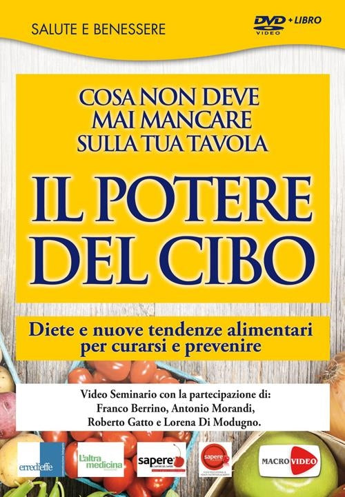 Franco Berrino - Potere Del Cibo (Il) (Dvd+Libro)