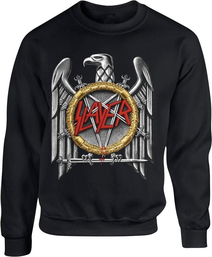 Slayer: Eagle (Felpa Unisex Tg. S)