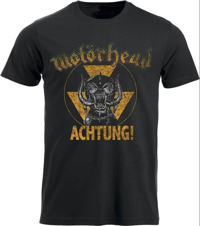 Motorhead: Achtung (T-Shirt Unisex Tg.S)