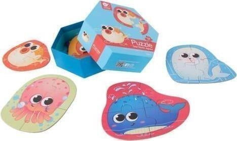 Classic World: Puzzle 24 Pz Animali Marini