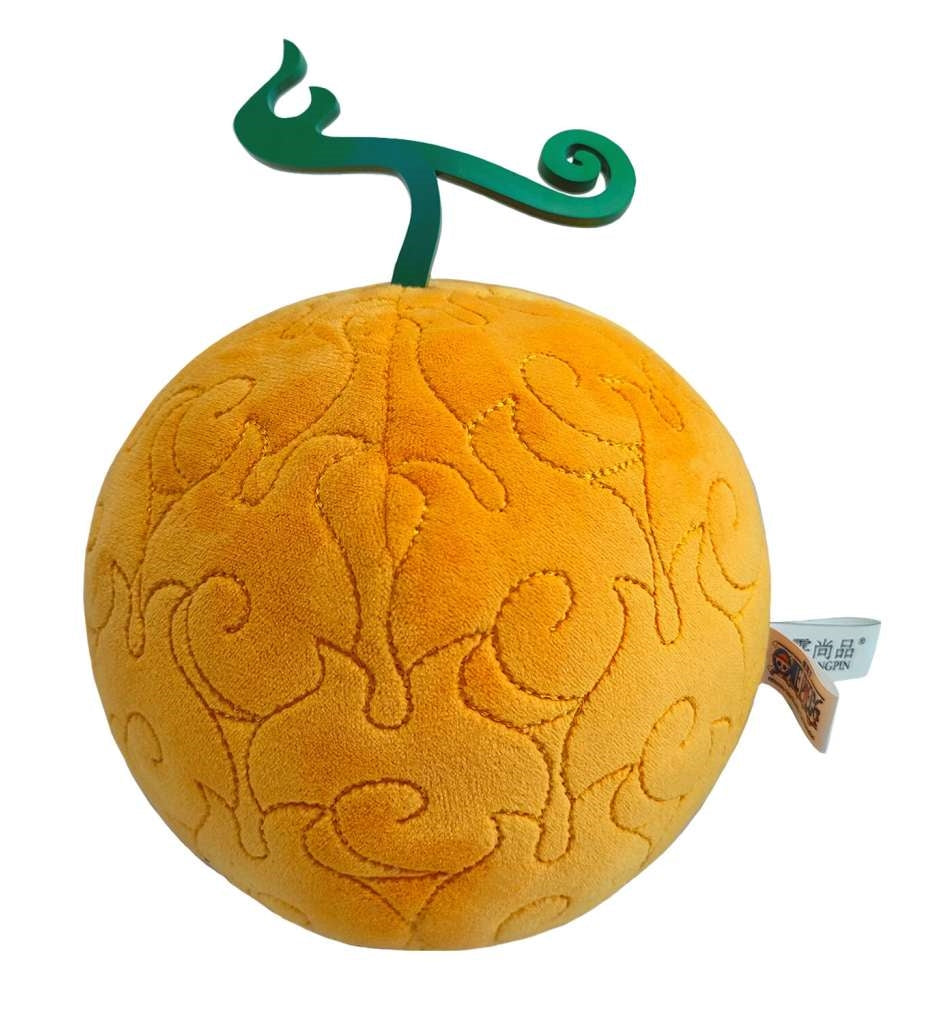 One Piece: Sakami - Flame Flame Devilfruit - Portgas D. Ace (Peluche 15Cm) (Size Exclusive Of The Fruit Stalk)