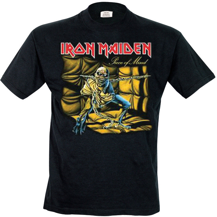 Iron Maiden: Rock Off - Piece Of Mind (T-Shirt Unisex Tg. M)