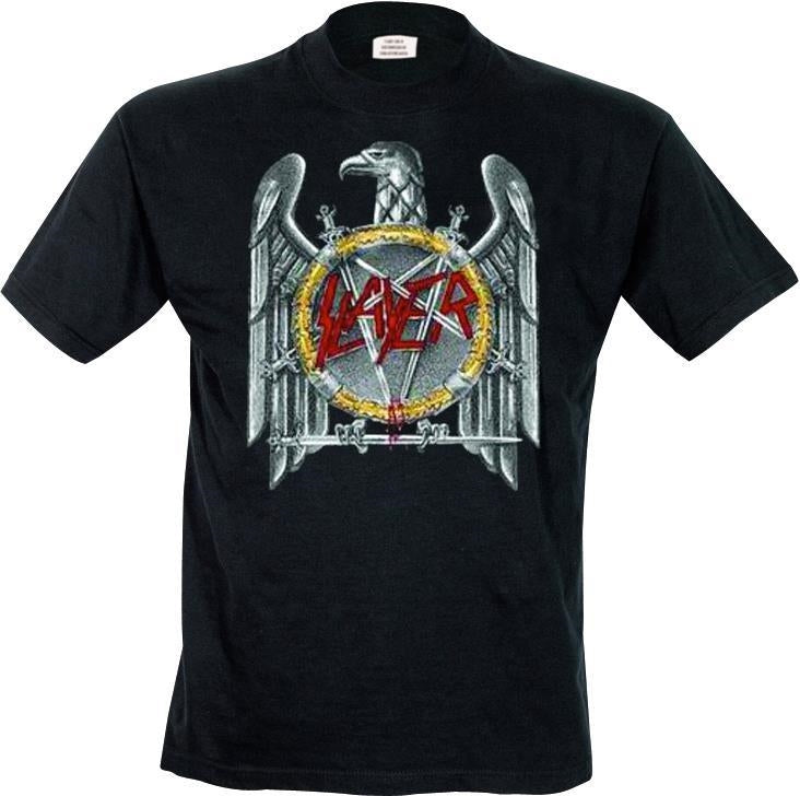 Slayer: Rock Off - Silver Eagle (T-Shirt Unisex Tg. XL)