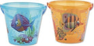 Androni: Estivo - Crazy Fish - Secchiello 3 Trasparente Colorato (Made In Italy)