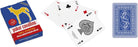 Masenghini: Carte Da Gioco Poker Cavallino Oro Plastica Blu