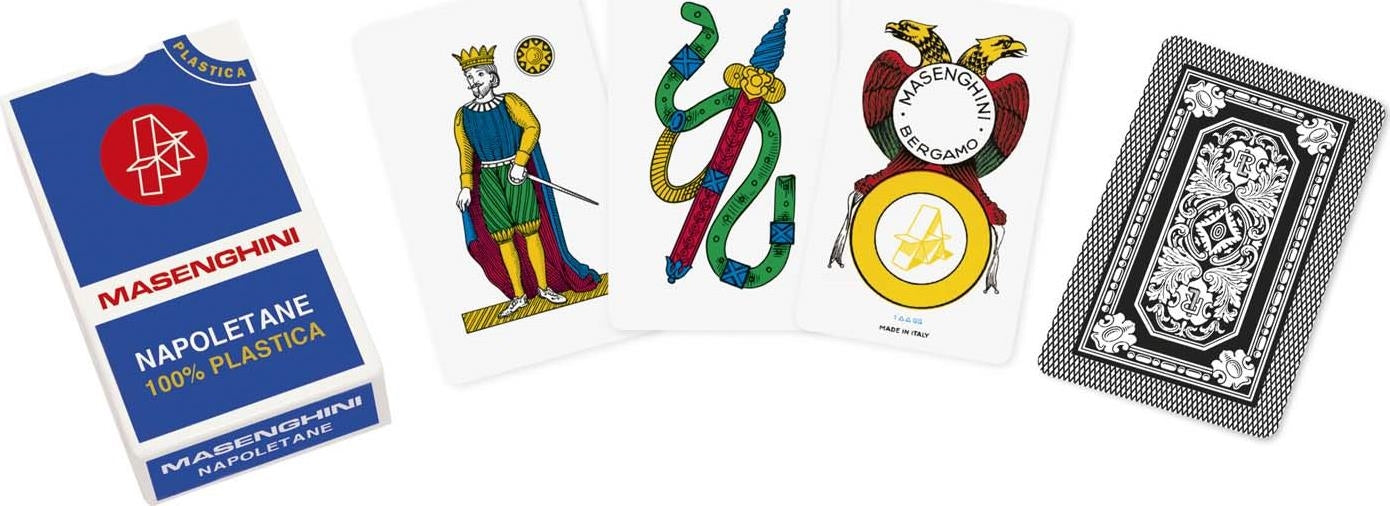 Masenghini: Carte Da Gioco Napoletane 37 Plastica