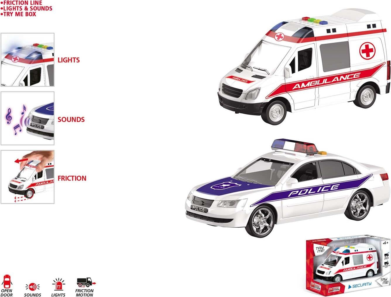 Mondo Motors: Friction Vechiles 25 Cms