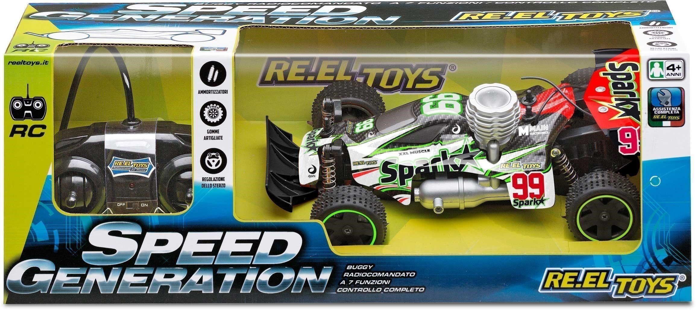 Reel Toys: Speed Generation Spark Buggy 1.18 2 Frequenze (Modellino Radiocomandato) (Assortimento)