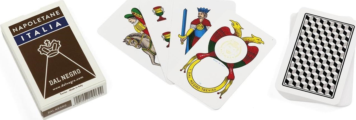 Dal Negro: Carte Da Gioco Napoletane Italia Scatola Marrone