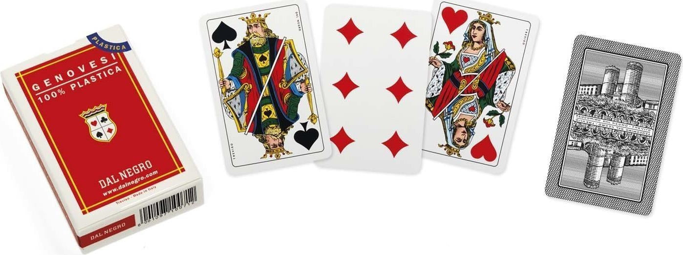 Dal Negro: Carte Da Gioco Genovesi N.35 Da 40 Plastica