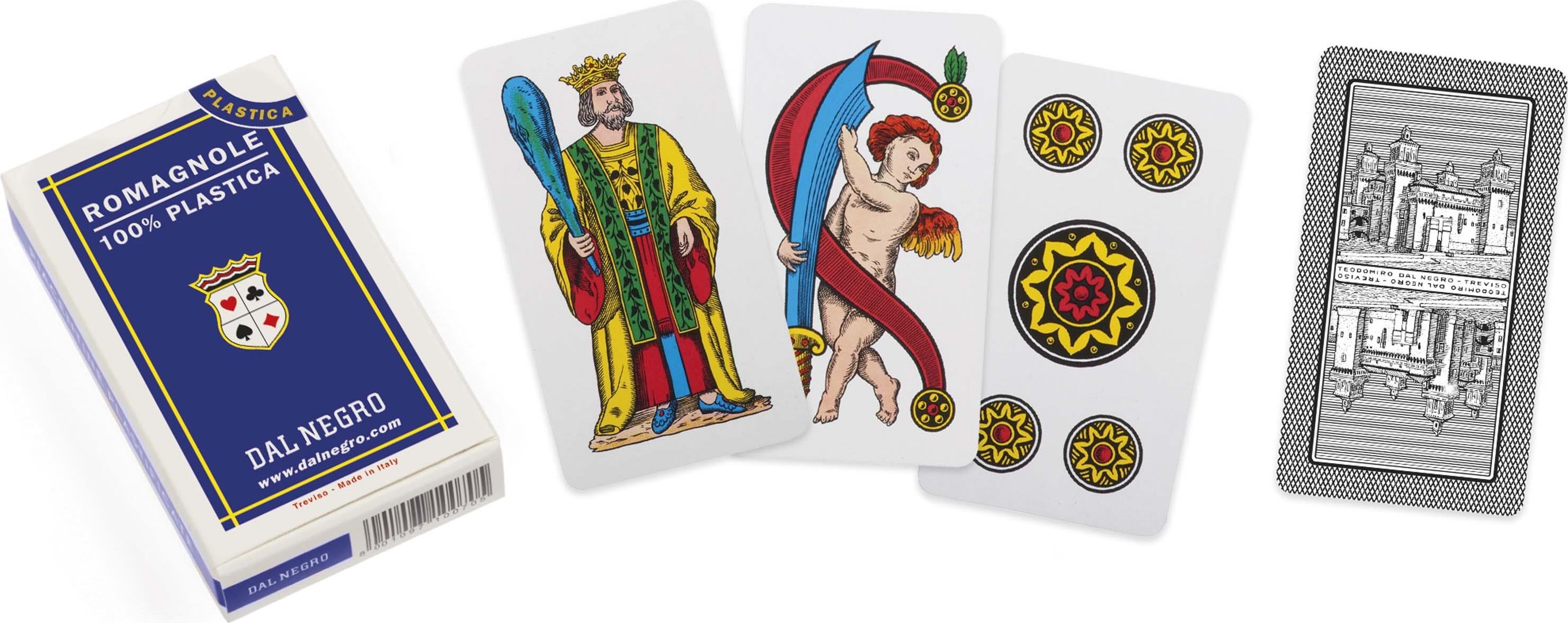 Dal Negro: Carte Da Gioco Romagnole N.95 Plastica