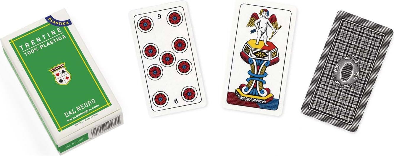 Dal Negro: Carte Da Gioco Trentine Da 40 N.91 Plastica
