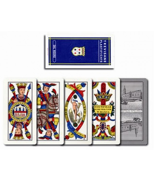Dal Negro: Carte Da Gioco Trevisane N. 52 Plastica