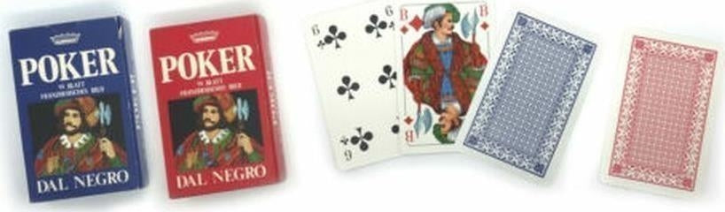 Dal Negro: Carte Da Gioco Poker Tedesco