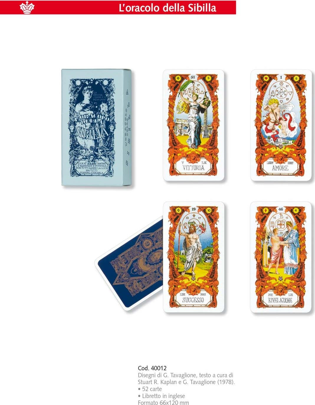 Dal Negro: Tarocco Oracolo Della Sibilla