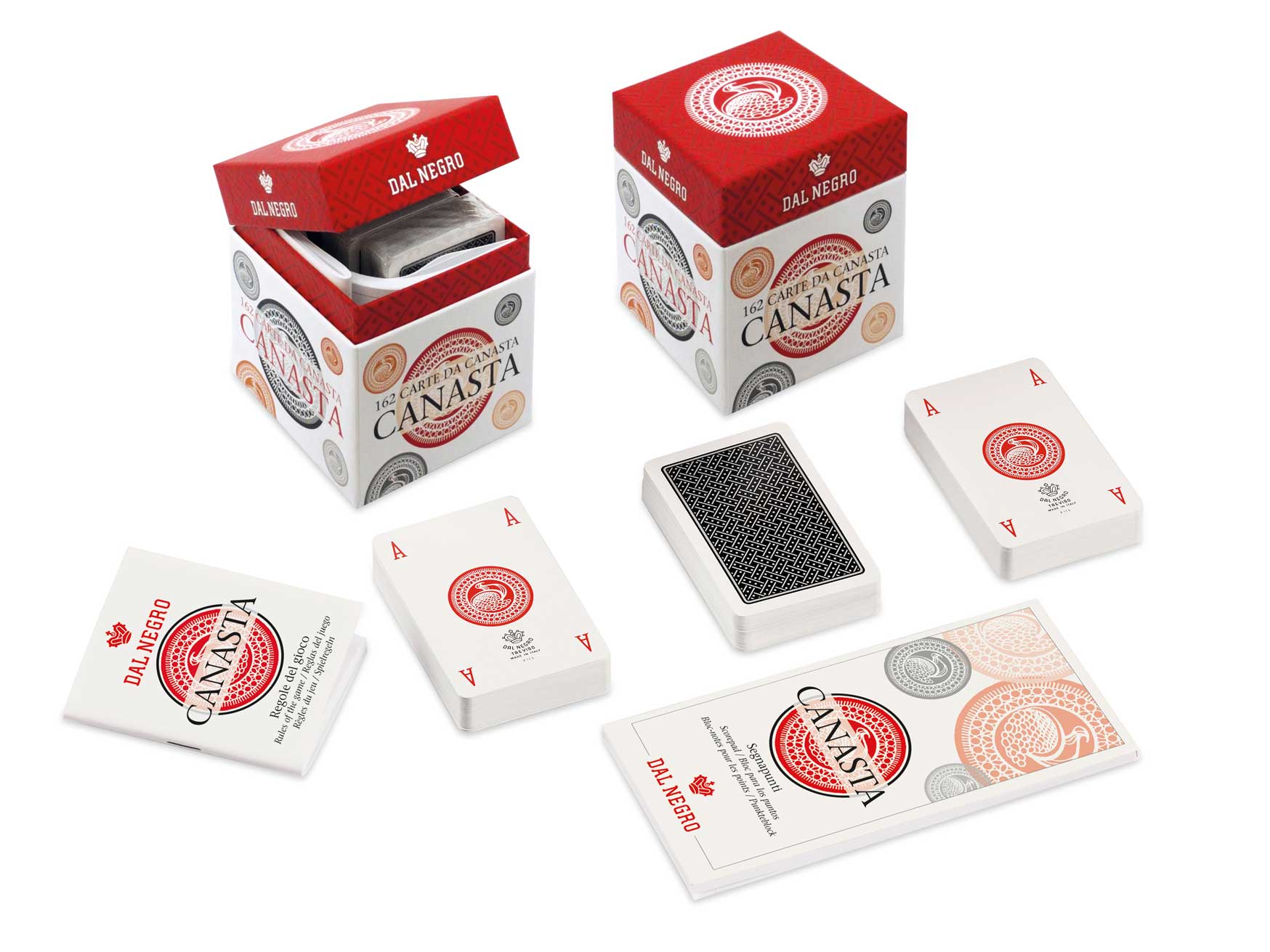 Dal Negro: Carte Da Gioco Canasta Lusso