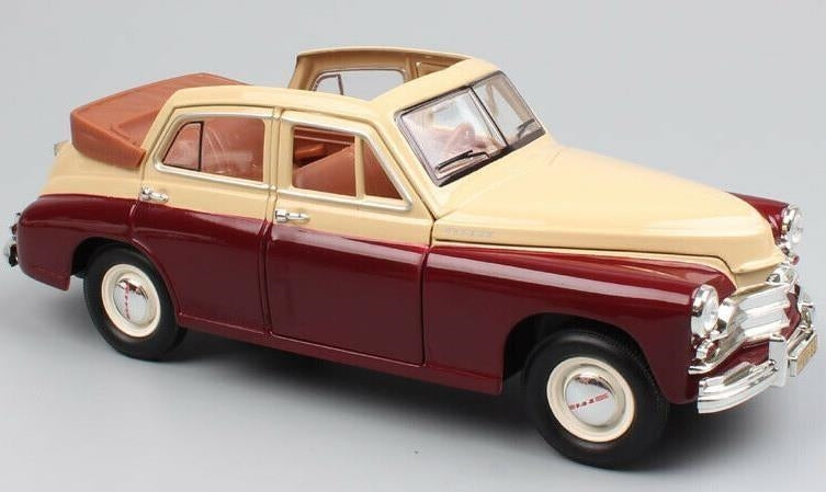 Lucky Die Cast: Gaz-M20 Pobeda (Convertible) Bordeaux