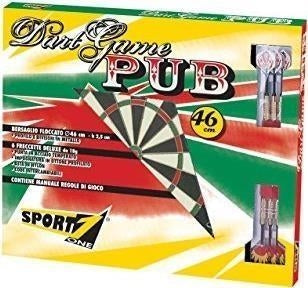 Sport1: Bersaglio Pub Diam. Cm 46, Con 6 Freccette Deluxe, In Scatola