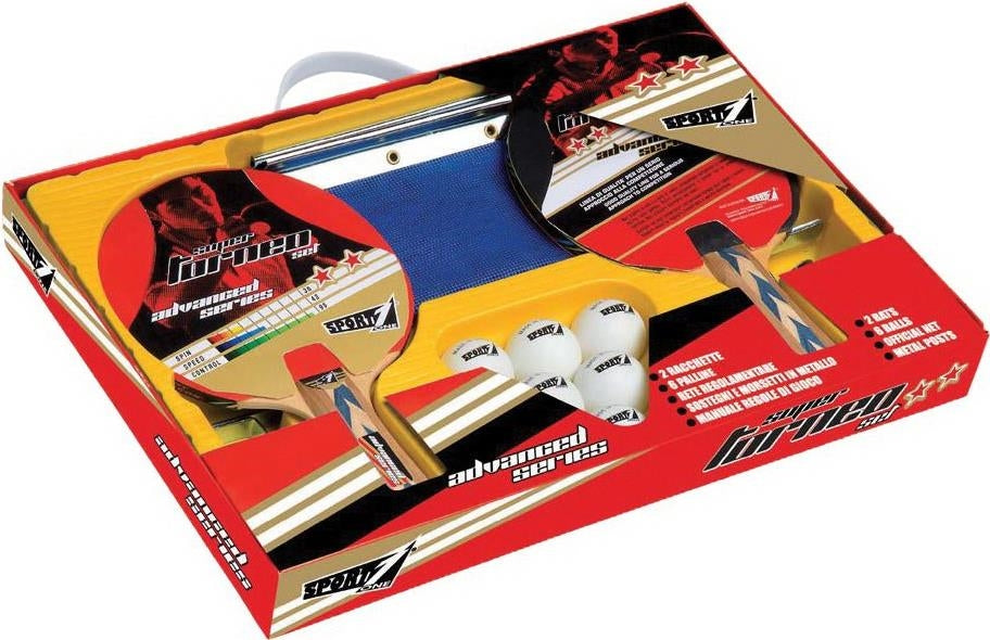 Sport1: Ping Pong Set Super Torneo In Valigetta