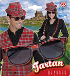 Widmann: Occhiali Tartan Rosso