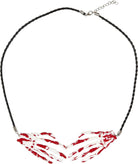 Widmann: Collana Mani Scheletro Insanguinate