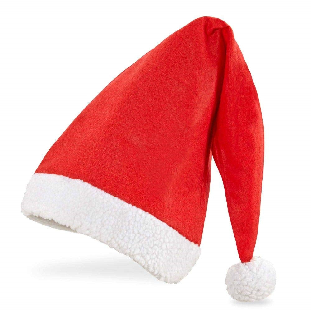 Widmann: Cappello Babbo Natale Extra Lungo 65 Cm