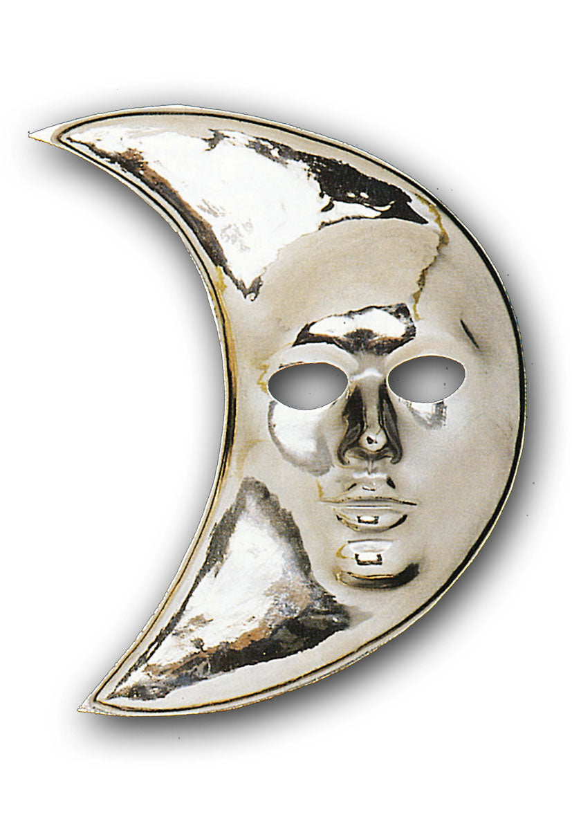 Carnival Toys: 126 - Maschera Luna Argento In Plastica