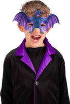 Carnival Toys: Maschera Pipistrello In Tessuto Su Cartoncino