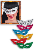Carnival Toys: 699 - Farfalla Maschera In Tessuto Con Paillettes (Assortimento)