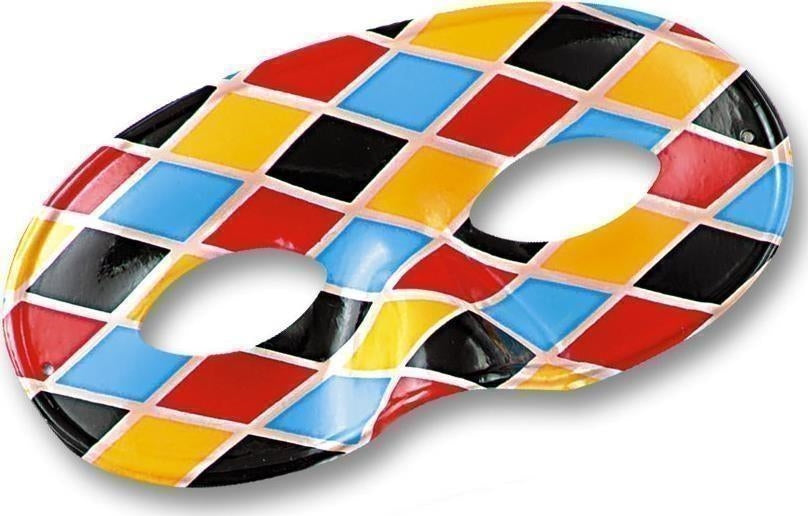 Carnival Toys: 1207 - Domino Arlecchino In Plastica