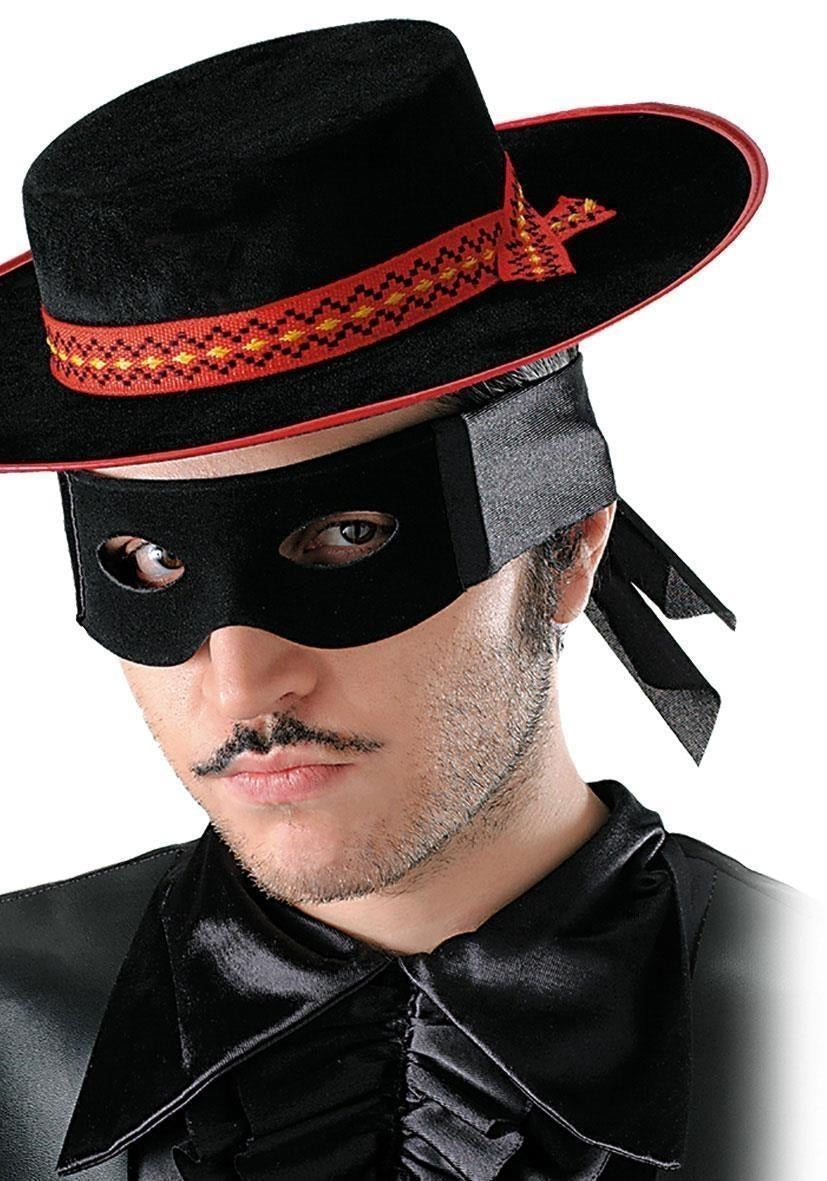 Carnival Toys: 1553: Farfalla Scamosciata Nera C/Fasce