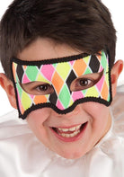 Carnival Toys: 1669: Maschera Arlecchino In Tessuto