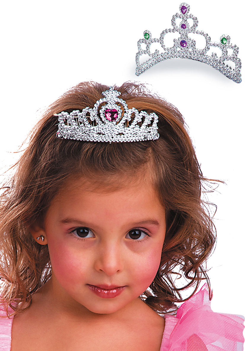 Carnival Toys: 1888: Coroncina Argento C/Pettine Mod.Ass.