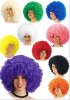 Carnival Toys: 2227: Parrucca Ricciolona Col.Ass. (Gr.150 Ca.)