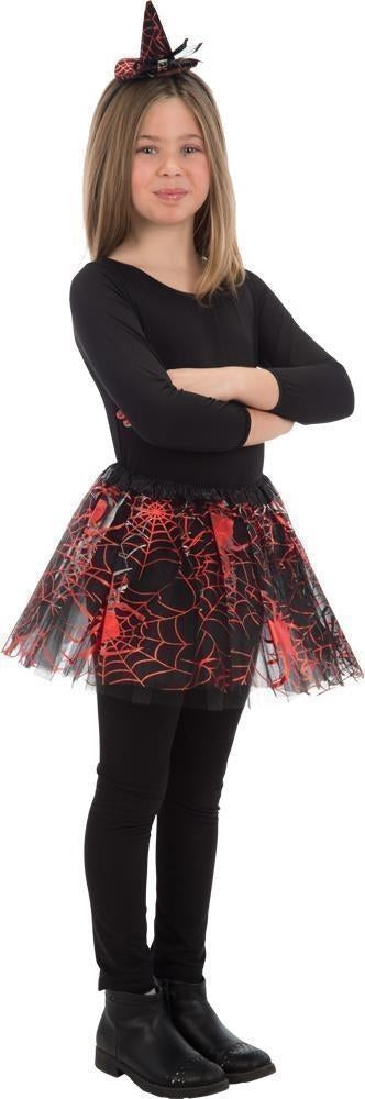 Carnival Toys: 3422: Tut Bimba Nero C/Ragnatele Rosse L. Cm. 30 Ca. T.U. In Busta C/Cav.