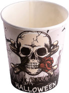 Carnival Toys: 6 Bicchieri In Carta Halloween Teschio In Busta