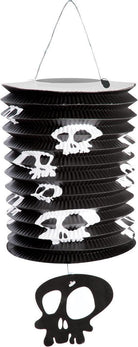 Carnival Toys: 4103: Lanterna In Carta C/ Teschi Diam. Cm. 15 H.Cm.30 Ca.