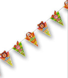 Carnival Toys: 4211: Festone Bandierine Buon Compleanno L. Mt.1,40 Ca. H. Cm.25 Ca.