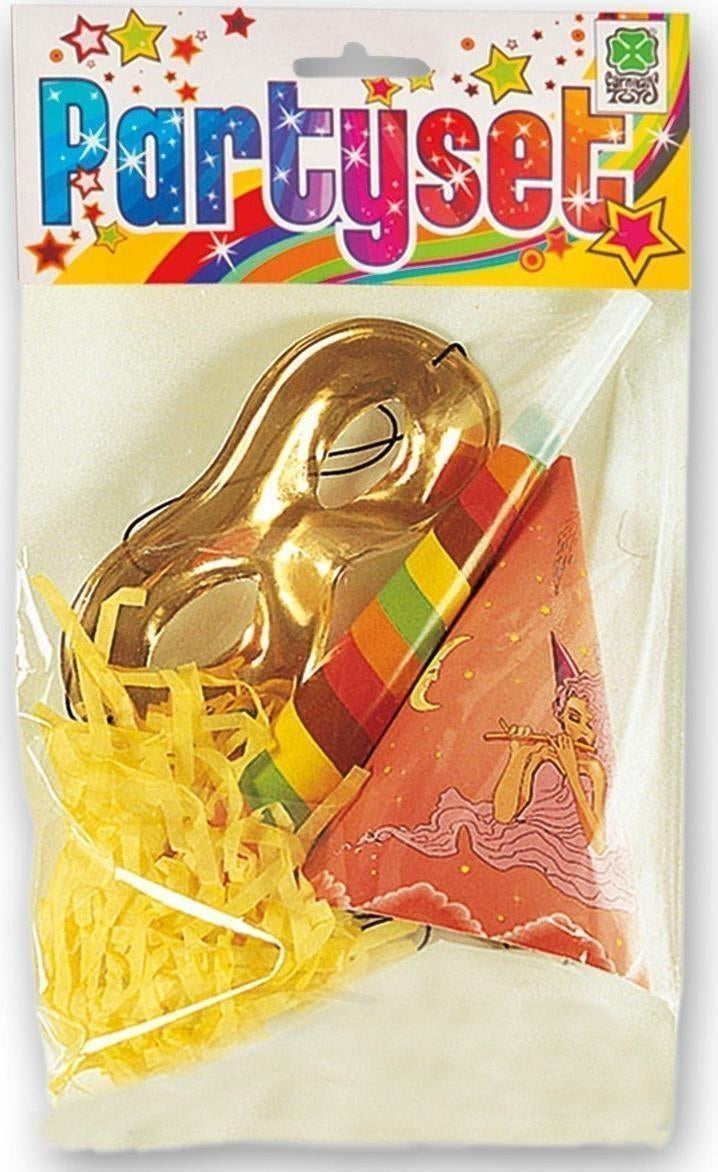 Carnival Toys: 4634: Party Set (1 Cappellino, 1 Tromba, 1 Farfalla)