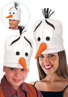 Carnival Toys: 5474: Cappello Pupazzo Di Neve In Pile T.U.
