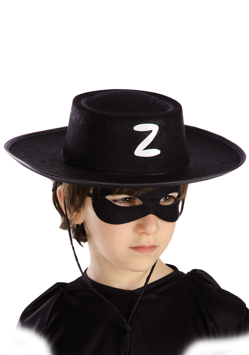 Carnival Toys: 5916: Cappello Cavaliere Nero Bimbo In Feltro