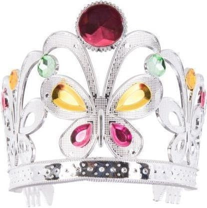 Carnival Toys: 6042: Coroncina Argento C/Farfalla