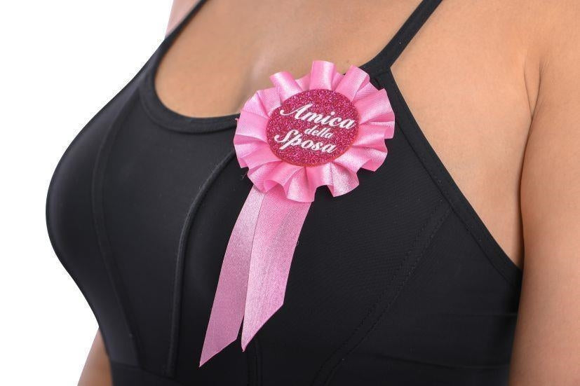 Carnival Toys: 6689: 6 Coccarde Amica Della Sposa