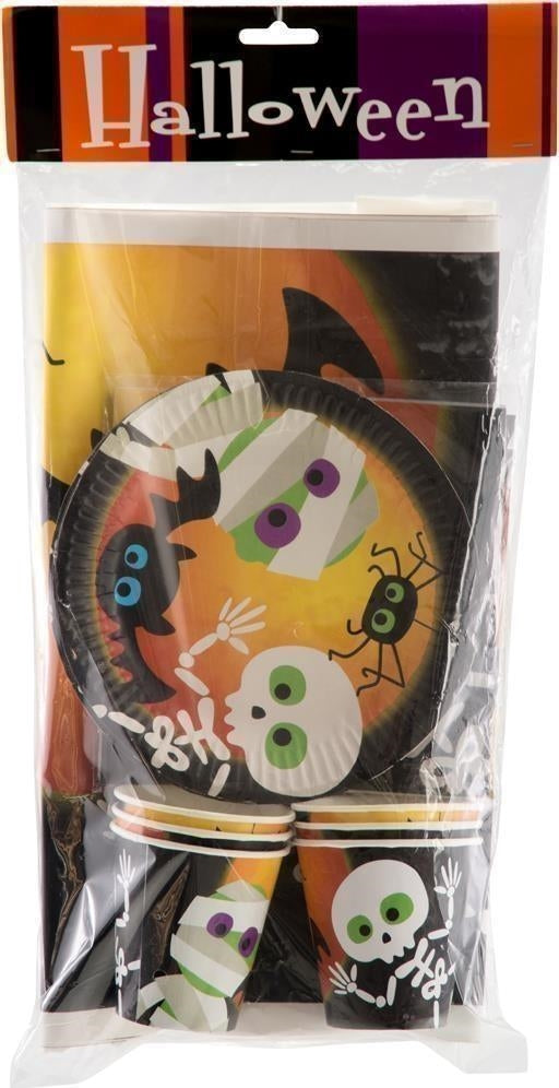 Carnival Toys: 7724: Set Tavola Halloween X 6 In Busta C/Cav.