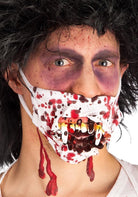 Carnival Toys: 8587: Mascherina Insanguinata C/Denti Vampiro (Mascherina Protettiva)