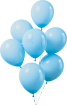 Carnival Toys: It 20 Palloncini Azzurri Diam.Cm.26 In Busta C/Cav.