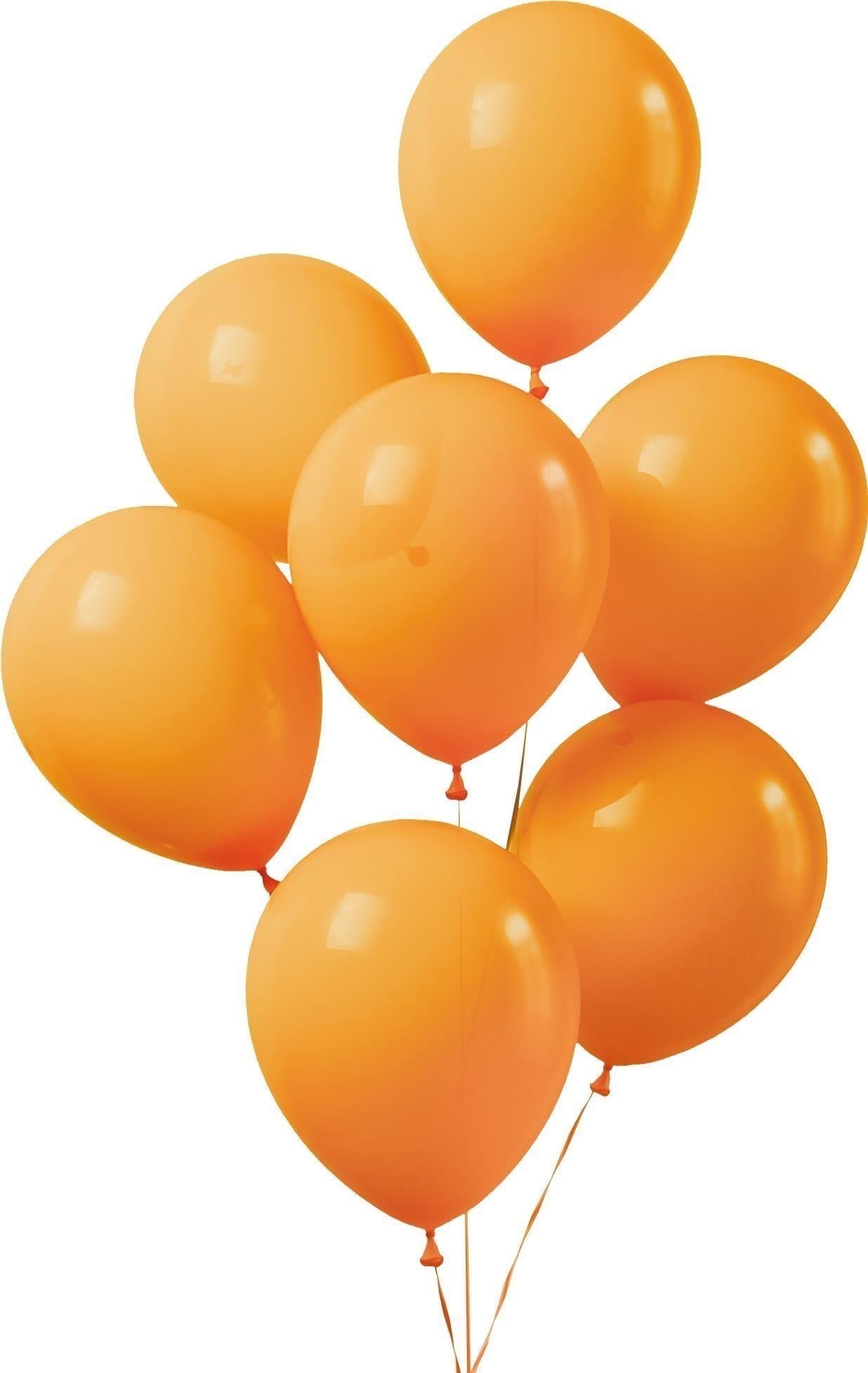 Carnival Toys: It 20 Palloncini Arancioni Diam.Cm.26 In Busta C/Cav.