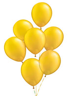 Carnival Toys: It 20 Palloncini Metallizzati Oro Diam.Cm.26 In Busta C/Cav.