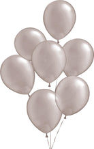 Carnival Toys: It 20 Palloncini Metallizzati Argento Diam.Cm.26 In Busta C/Cav.
